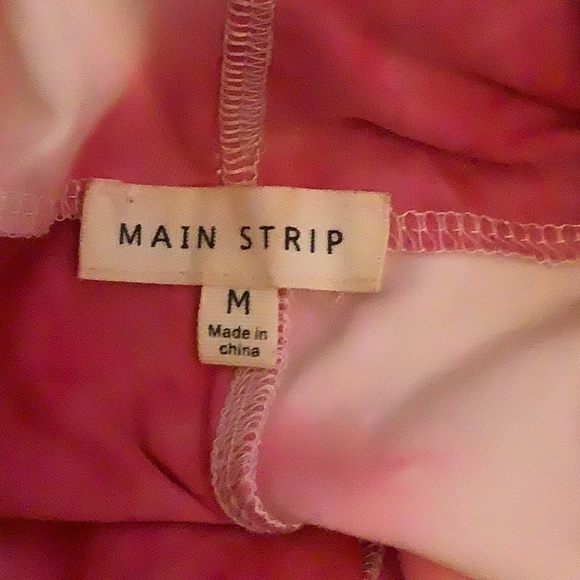 Hot Pink Tye Dye Tunic Top - Picture 3 of 3